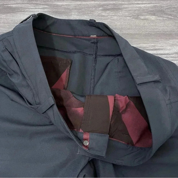 Lululemon Pants Mens Size 34 Blue ABC 5 Pockets Stretch Classic Casual Straight - Picture 3 of 9